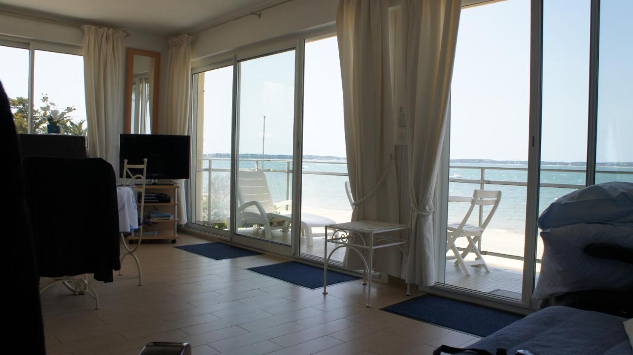 Appartement Arcachon Perreire Premiere Ligne Les Pieds Dans L Eau Vue Magnifique Sur Le Bassin Экстерьер фото